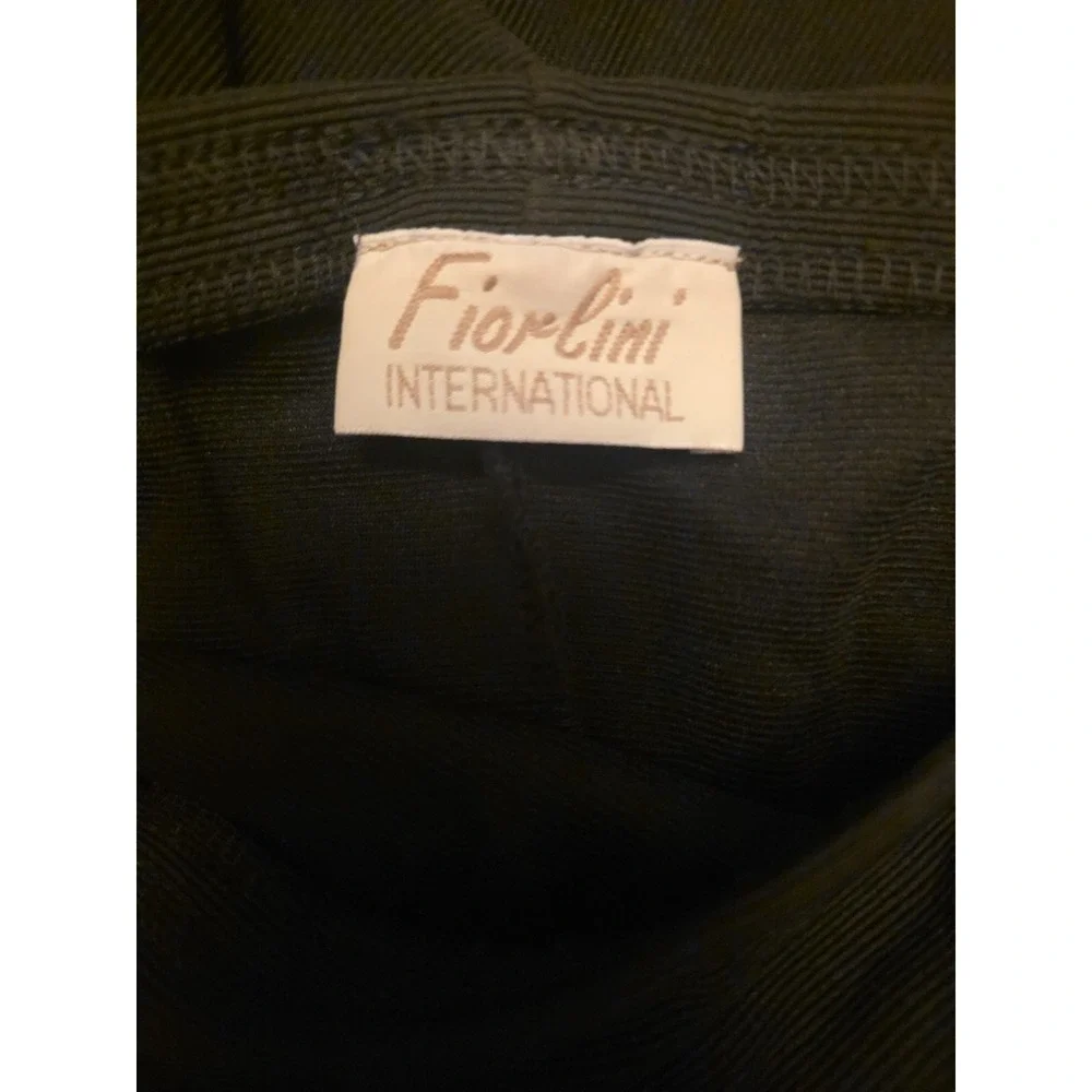 Vintage 90s Giorgio Fiorlini‎ Stylish Stretch Black Skirt Large Made In USA Maxi